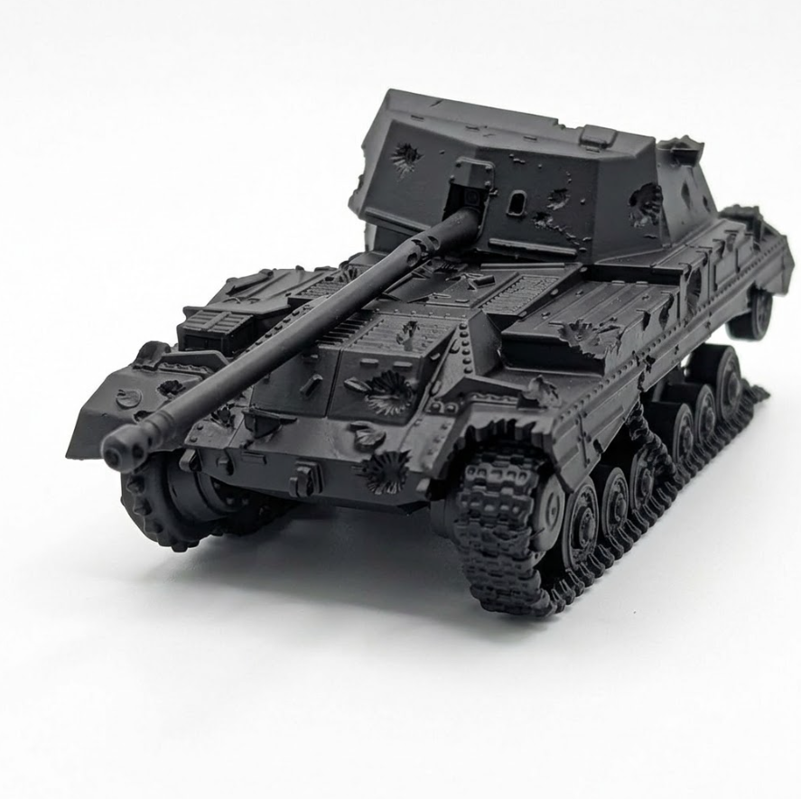 SSMODEL 1/100 WWII British Destroyed Archer SPG Wreck Resin Model Kit TSS1001209