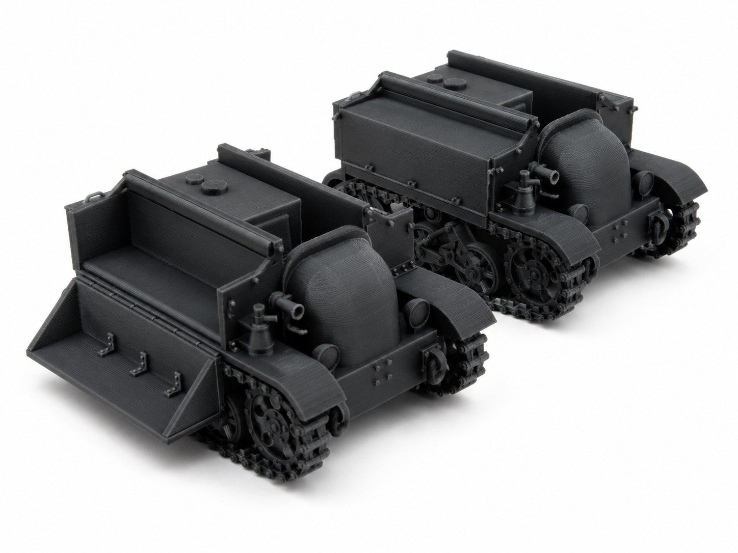 SSMODEL 1/350 Soviet Vanguard Artillery Tractor Tank Resin Model Kit TSS3500016 — detail view 2