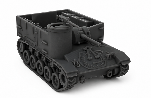 SSMODEL 1/32 1/35 1/48 1/64 М37 105mm HMC US WW2 Tank MODEL KIT TSS0636
