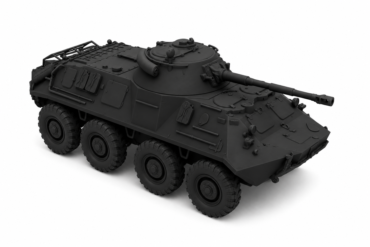 SSMODEL 1/350 KT-76 Soviet Cold War Light Tank Resin Model Kit TSS3500395 — detail view 2