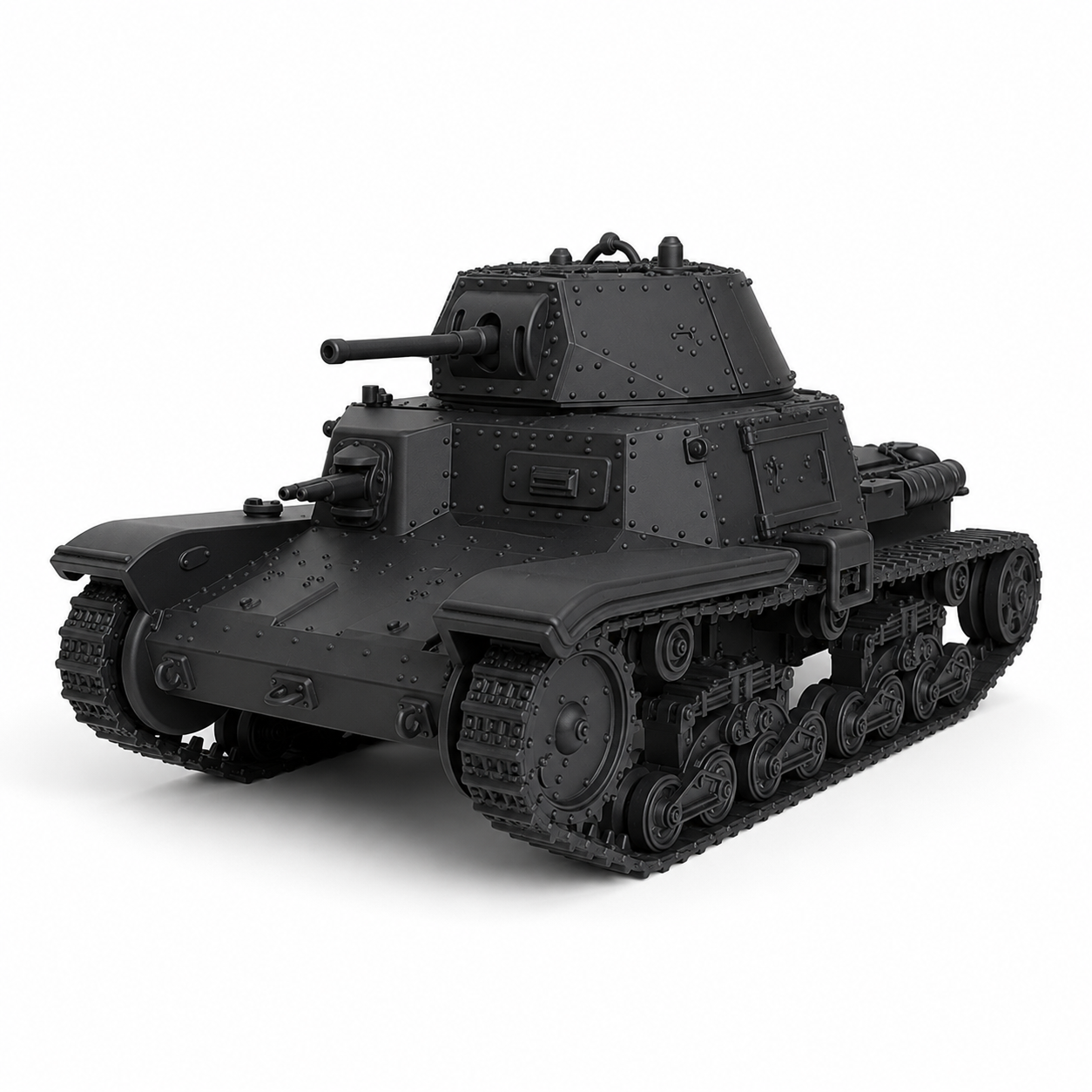 SSMODEL 1/200 Carro Armato M13/40 Italy Resin MODEL KIT TSS2000783 — scale model kit