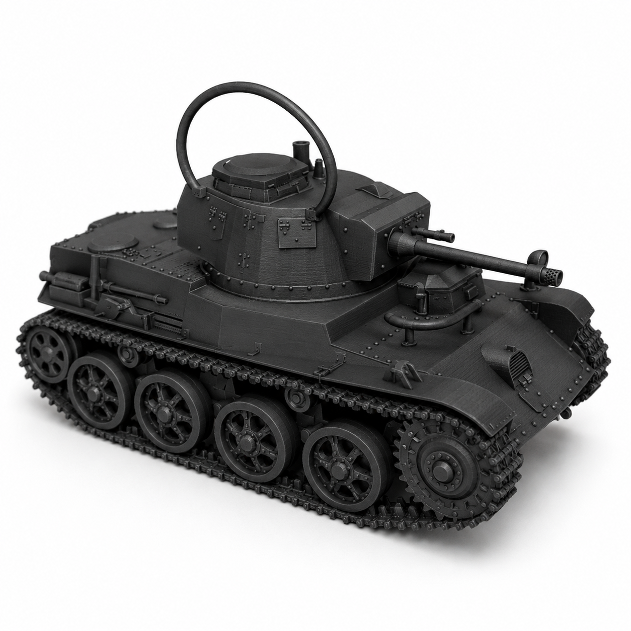 SSMODEL 1/350 Toldi I tank Resin Model Kit TSS3500199 — detail view 2