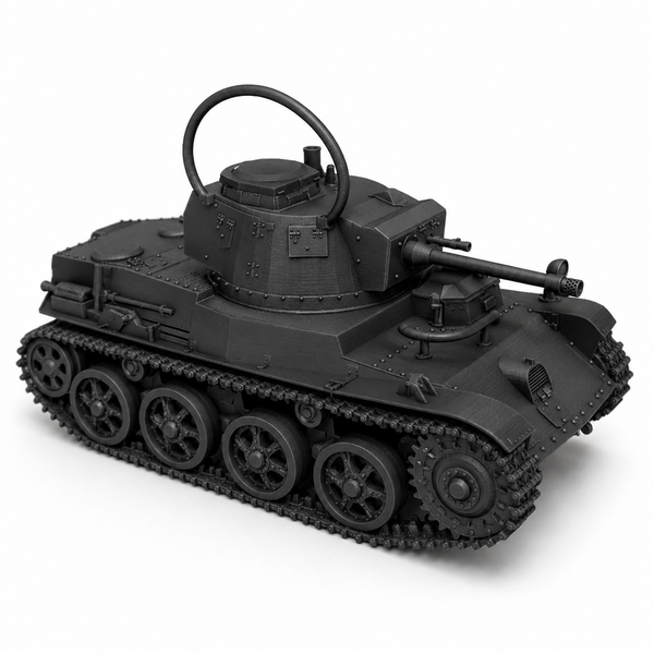 SSMODEL 1/350 Toldi I tank Resin Model Kit TSS3500199