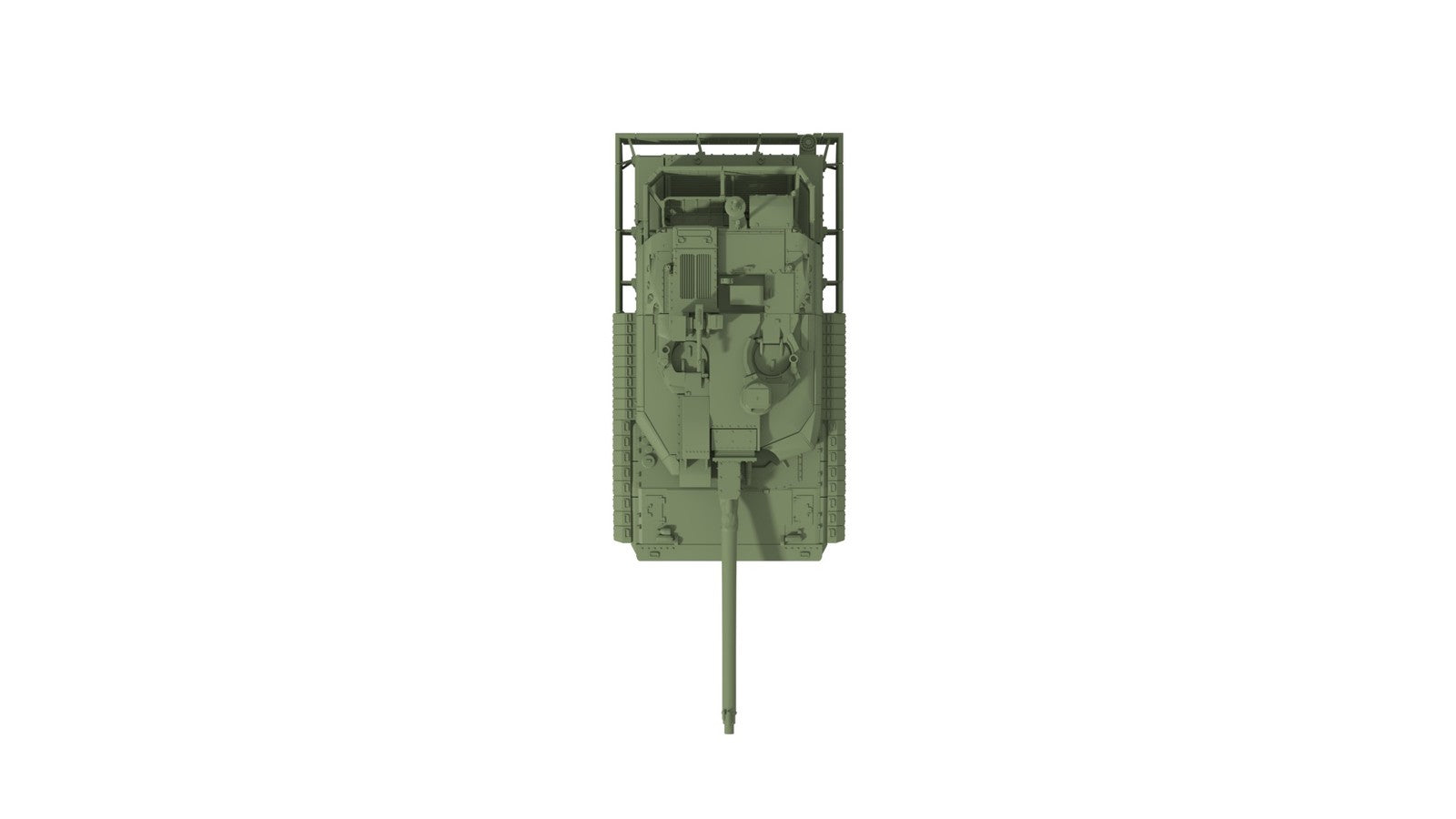 SSMODEL 1/700 Leclerc XLR French MBT Tank Resin Model Kit TSS7000351 — detail view 8