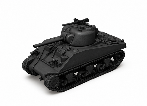 SSMODEL 1/700 M4A2 Sherman (early) US medium TANK  Resin  Model Kit TSS7000217