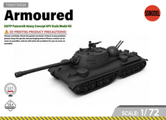 SSMODEL 1/72 220TP Pancernik Heavy Concept AFV Scale Model Kit TSS0720526