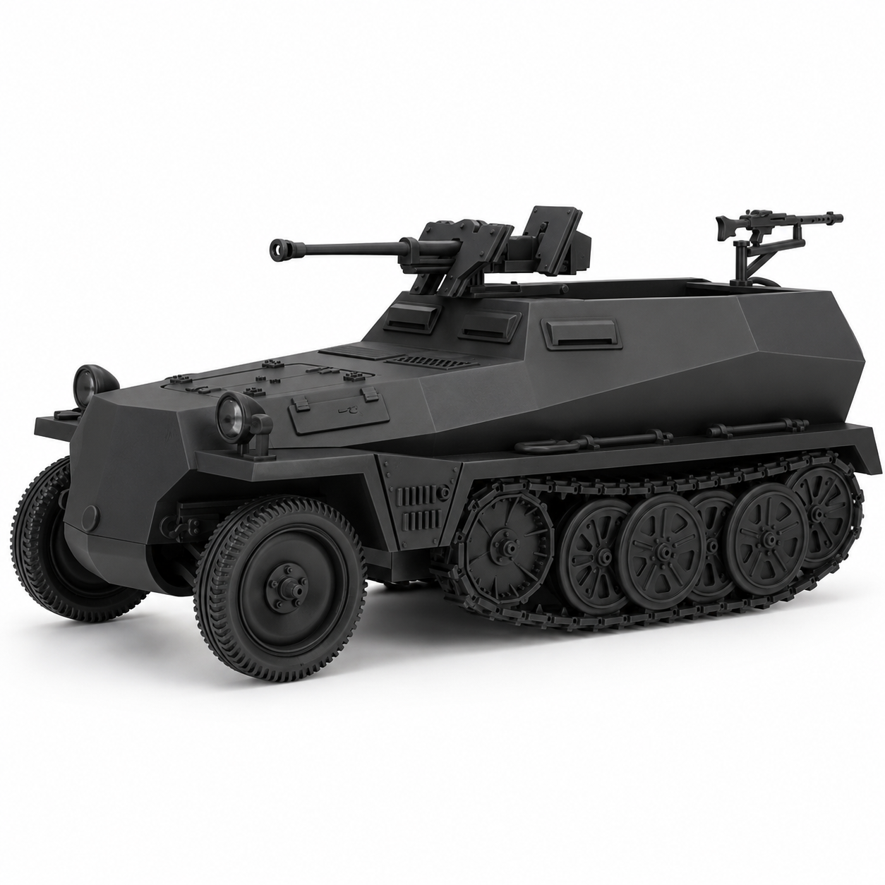SSMODEL 1/56 Sd.Kfz.250/11 Schwerer Panzerbüchse 41 Resin MODEL KIT TSS0560934 — scale model kit