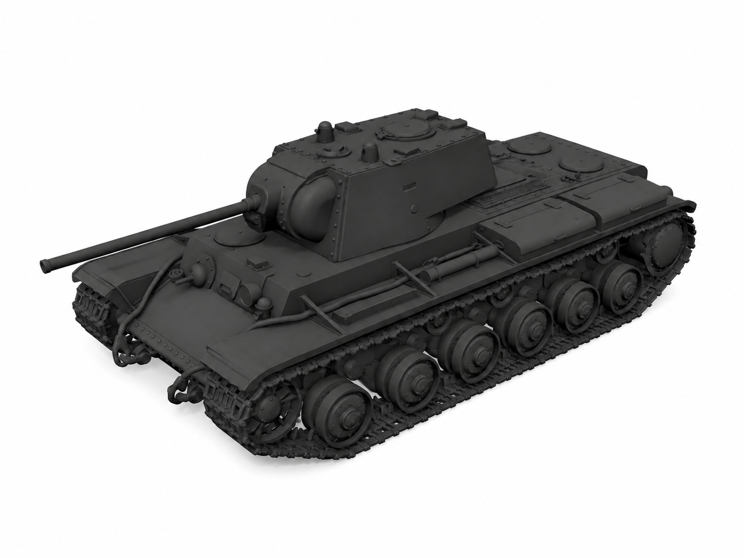 SSMODEL 1/700 KProject 413 Soviet heavy tank resin model kit TSS7000127 — detail view 2