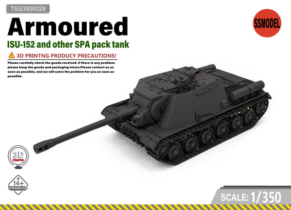SSMODEL 1/350 ISU-152 Tank Resin Model Kit TSS3500028