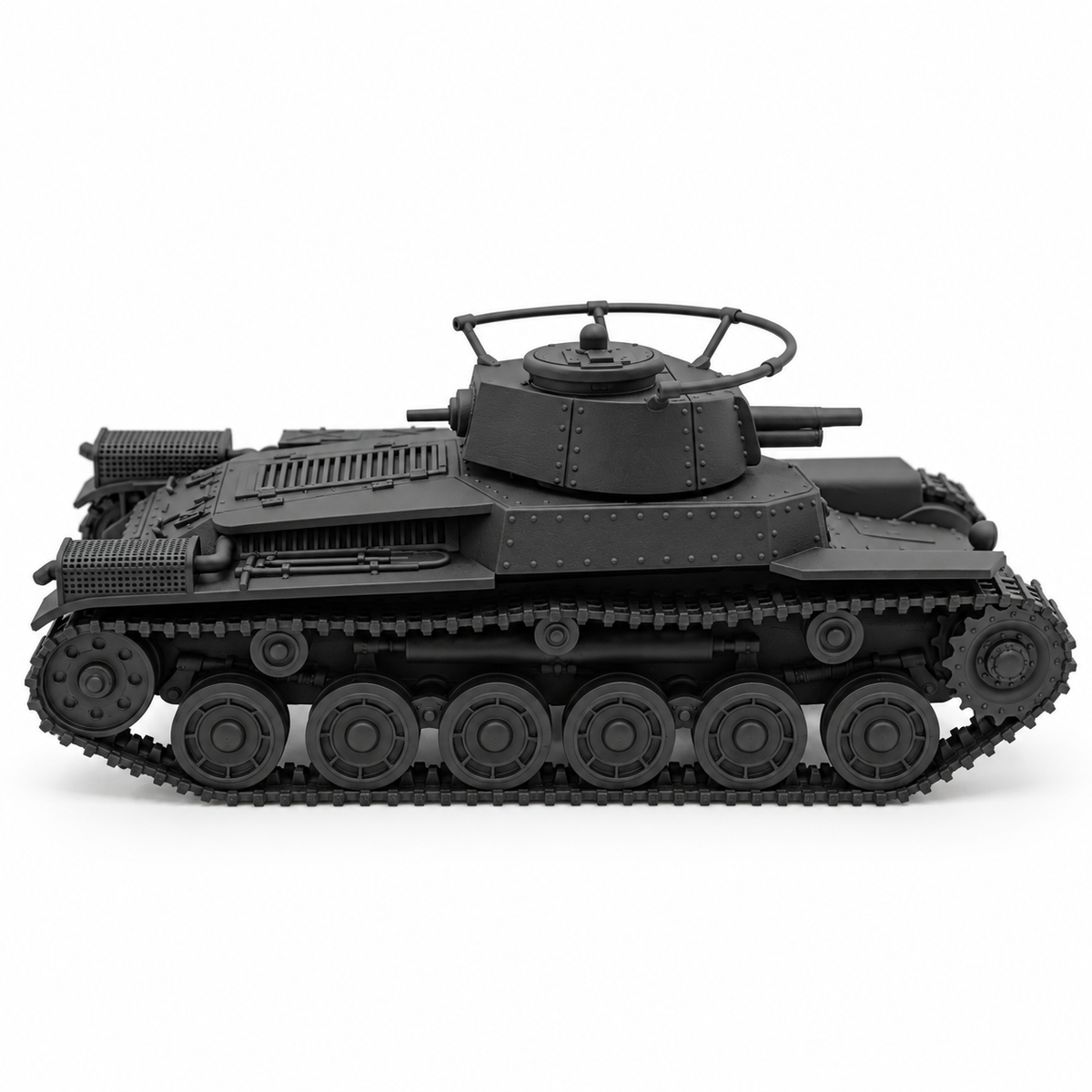 SSMODEL 1/32 1/35 1/48 1/64 Type 97 Shi-Ki Command Tank Resin Model Kit TSS1232 — detail view 3