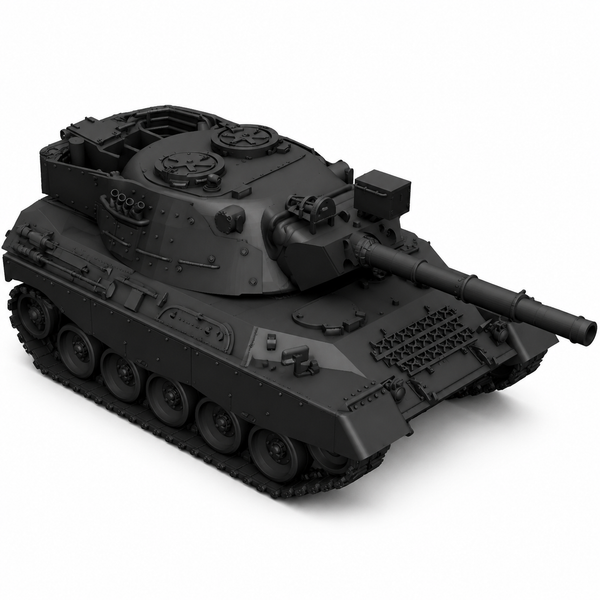 SSMODEL 1/350 Leopard A1A1 German coldwar MBT Resin Model Kit TSS3500543