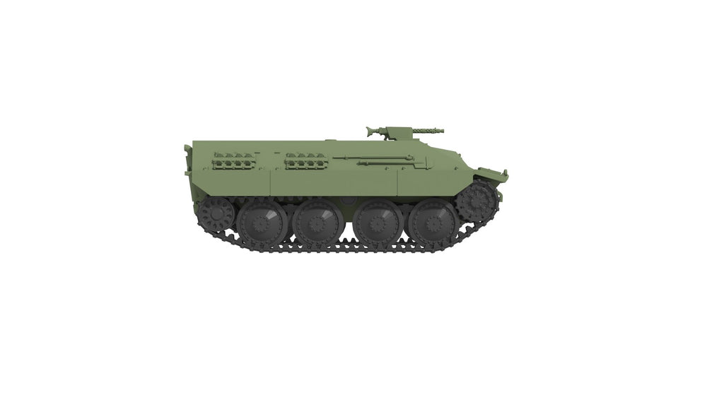 SSMODEL 1/700 Vollkettenaufklarer 38(t) Katzchen tank Resin Model Kit TSS7000188