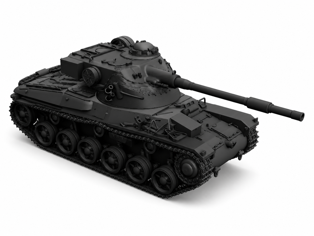 SSMODEL 1/700 Strv M/42-57 Alt.2 Swedish medium tank resin model kit TSS7000386
