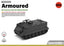 SSMODEL 1/350 M113 G A2 German coldwar APC TANK Resin Model Kit TSS3500452