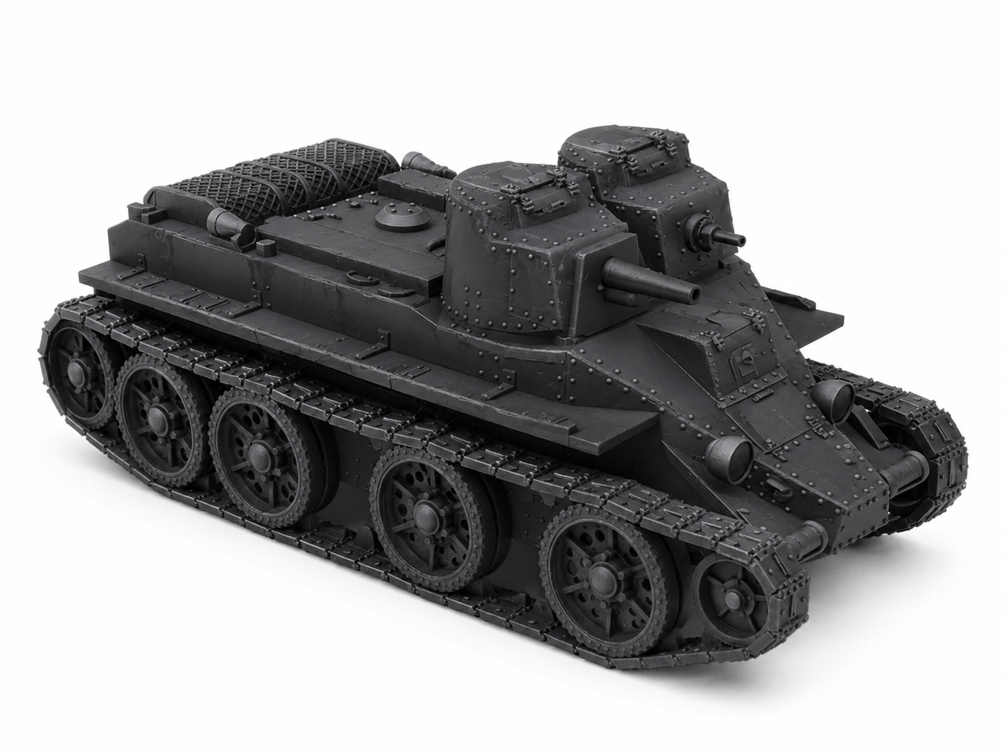 SSMODEL 1/350 BT-4 Soviet fictional light tank Resin Model Kit TSS3500160 — detail view 2