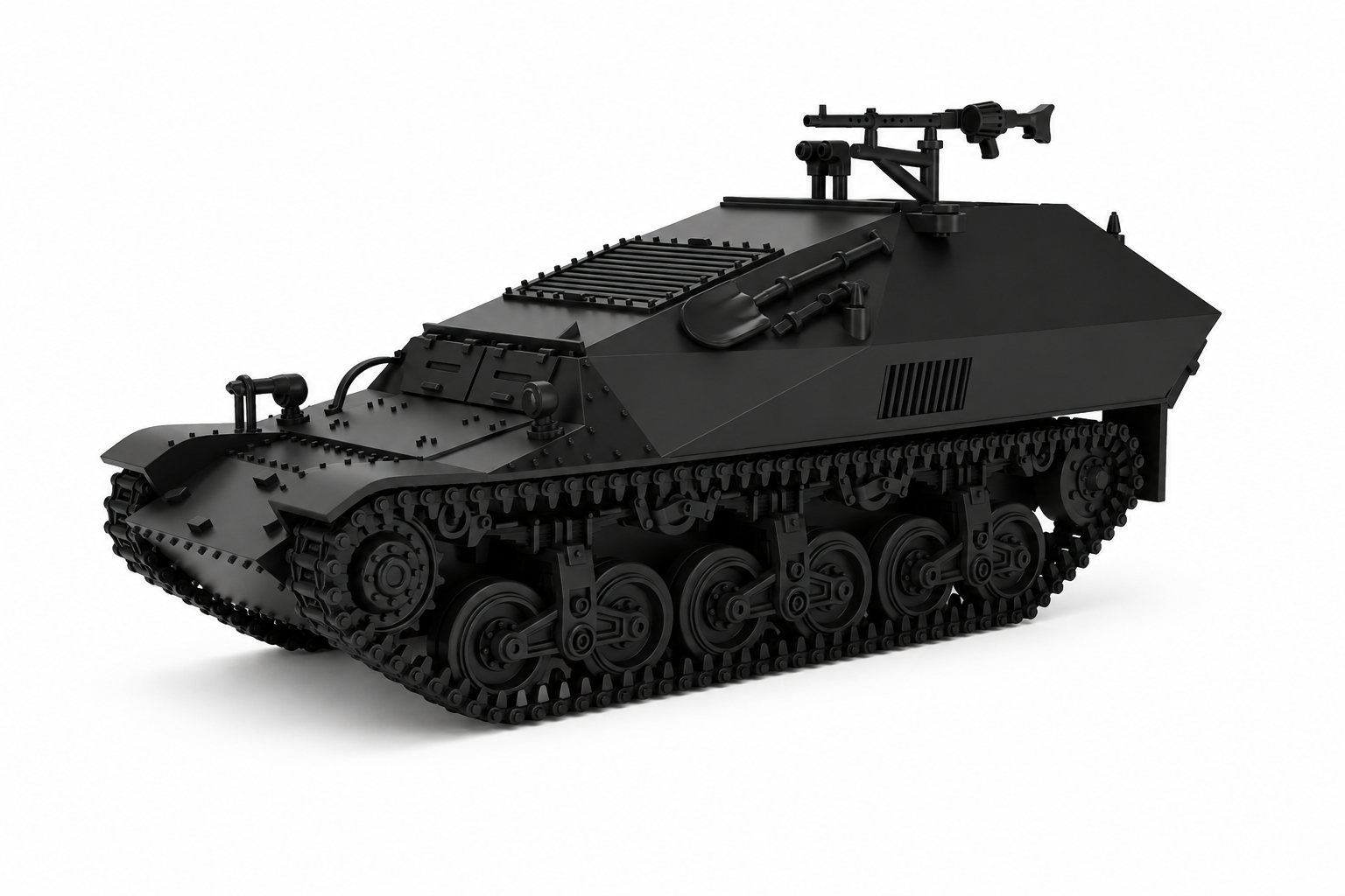 SSMODEL 1/200 Lorraine Schlepper f Beobachtungswagen Resin KIT TSS2001418 — scale model kit