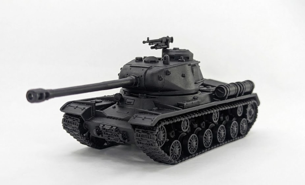 SSMODEL 1/56 WWII Soviet IS-2 Heavy Tank 122mm Resin Model Kit TSS0561258 — detail view 2