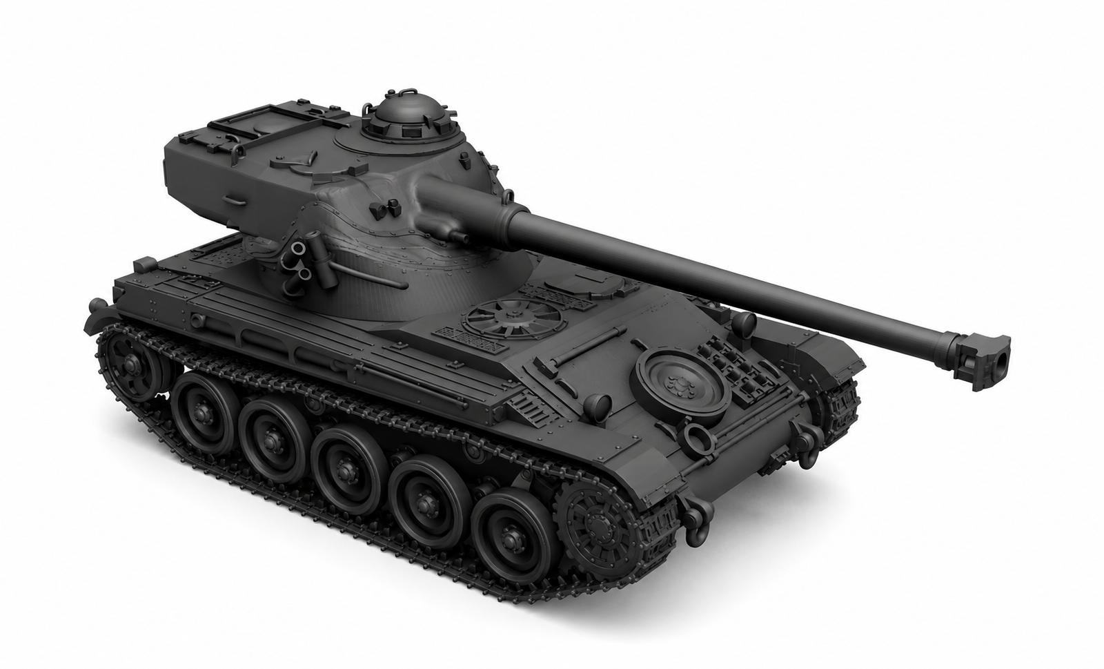 SSMODEL 1/700 AMX-13 French Coldwar Light Tank (Early)Resin Model Kit TSS7000362 — detail view 2