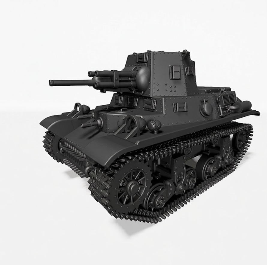 SSMODEL 1/56WW2 Marmon Herrington CTMS-ITB1 KNIL Tank Resin Model Kit TSS0560891