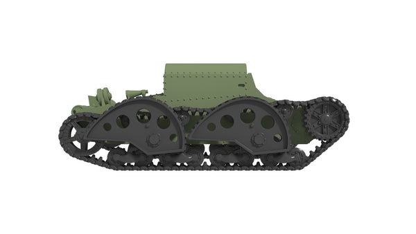 SSMODEL 1/350 TPP-2 Soviet experimental jumping tank Resin Model Kit TSS3500055