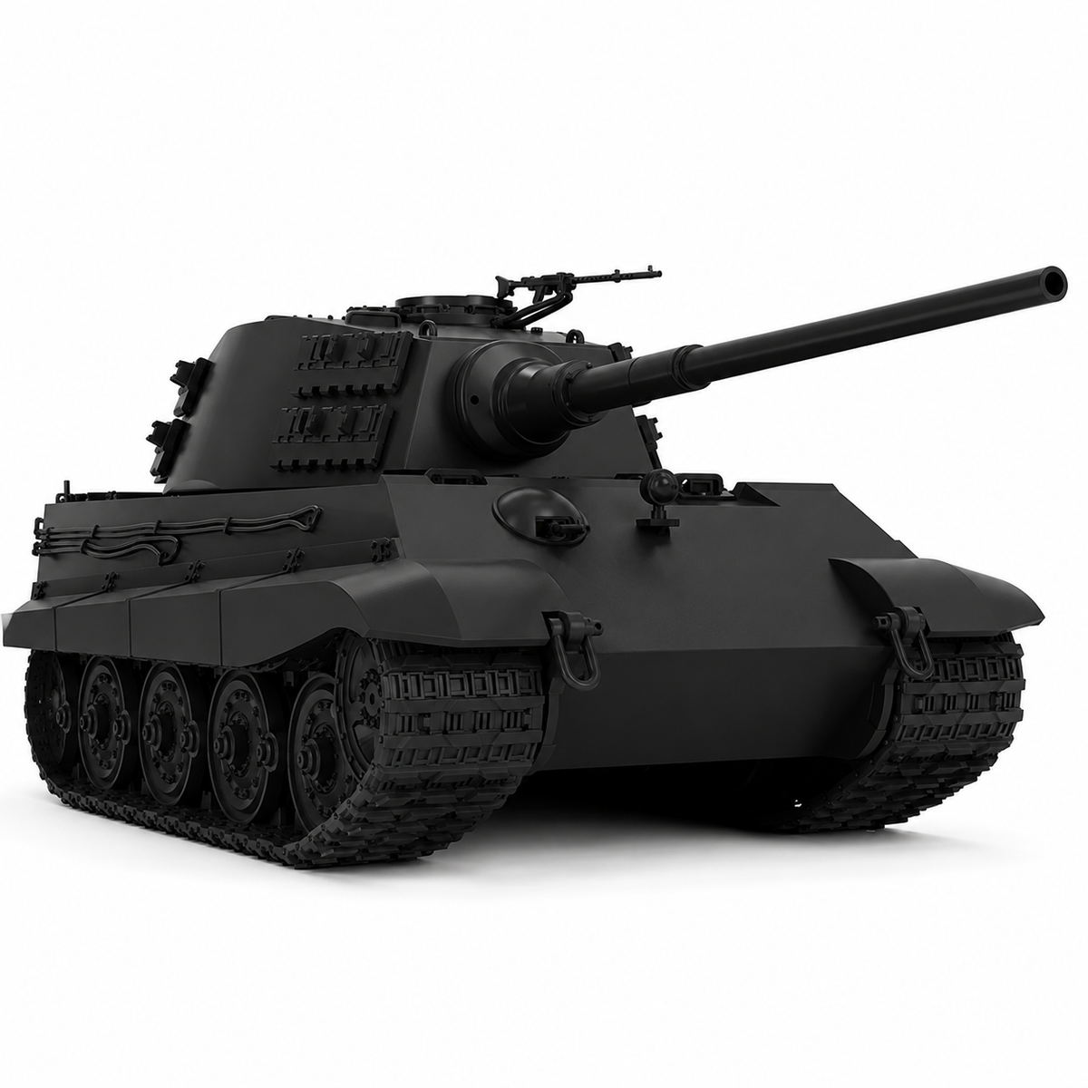 SSMODEL 1/100 Tiger II Ausf.B Sd.Kfz.182 P Turret Resin MODEL KIT TSS1000991 — scale model kit