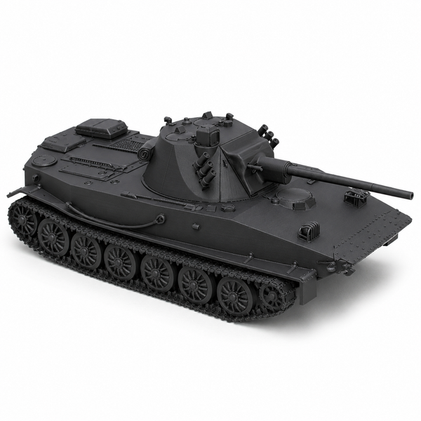 SSMODEL 1/350 PT-76-57 Russian experimental amphibious tank Model Kit TSS3500283