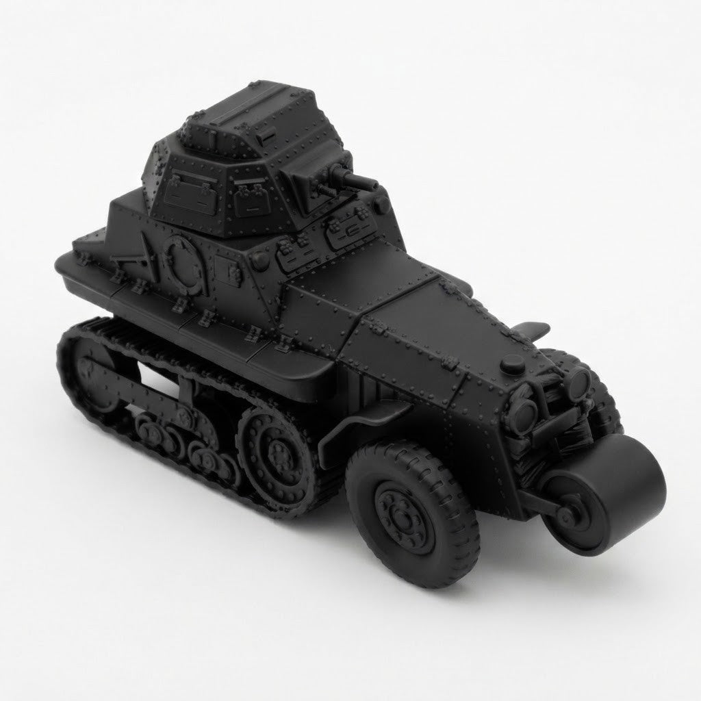 SSMODEL 1/32 1/35 1/48 1/64 AMC P16 French WWII Armoured Half Model kit TSS1575 — detail view 3