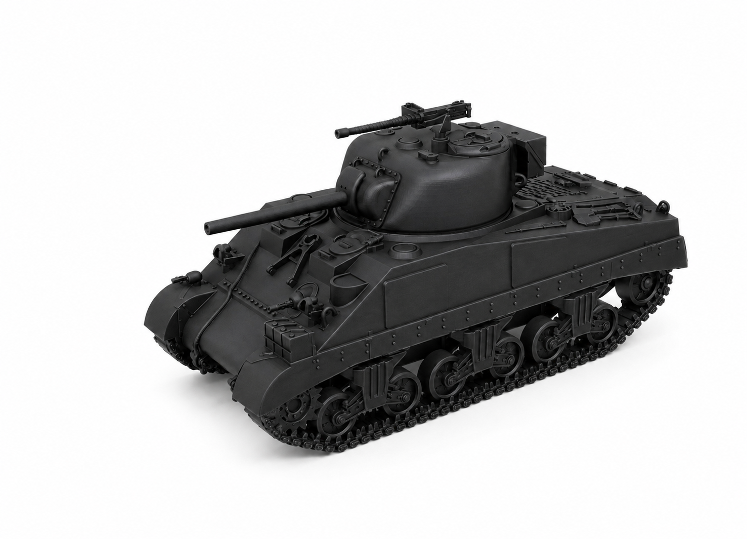 SSMODEL 1/350 Sherman III UK Medium Tank Resin MODEL KIT TSS3500212 — detail view 2