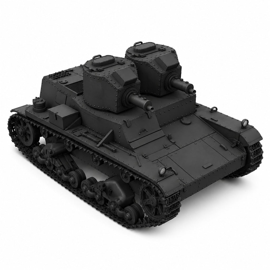 SSMODEL 1/350 7TP DW Tank Resin Model Kit TSS3500547