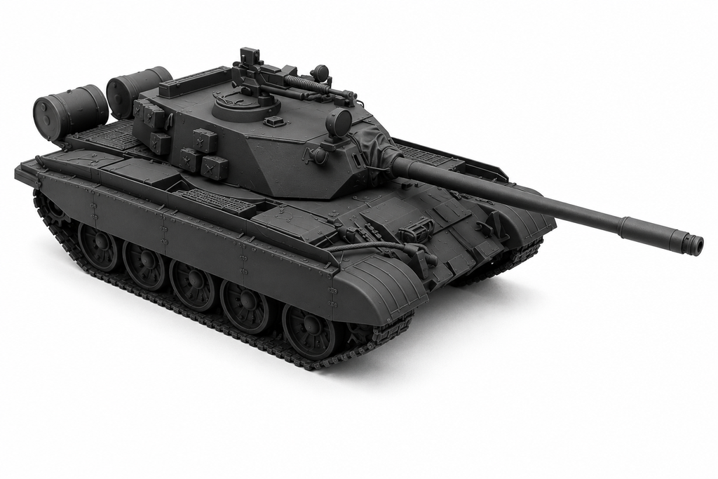 SSMODEL 1/350 T-55-100 fictional Cuban Coldwar tank resin model kit TSS3500481