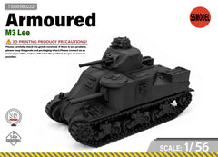 SSMODEL 1/56 M3 Lee Medium Tank Resin MODEL KIT TSS0560222