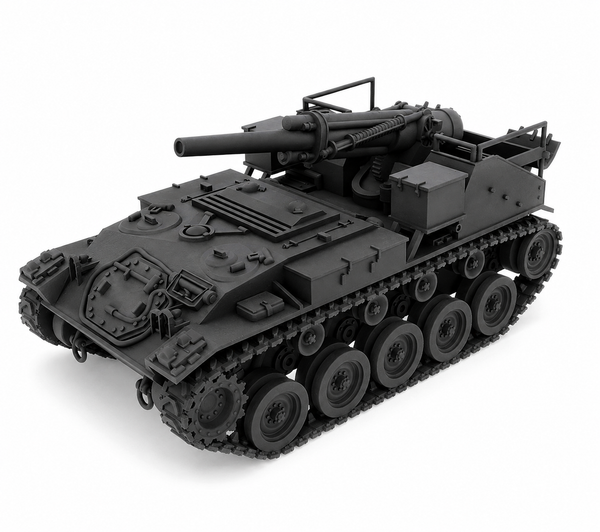 SSMODEL 1/32 1/35 1/48 1/64 M41 155 mm GMC - Gorilla US Tank   MODEL KIT TSS0635