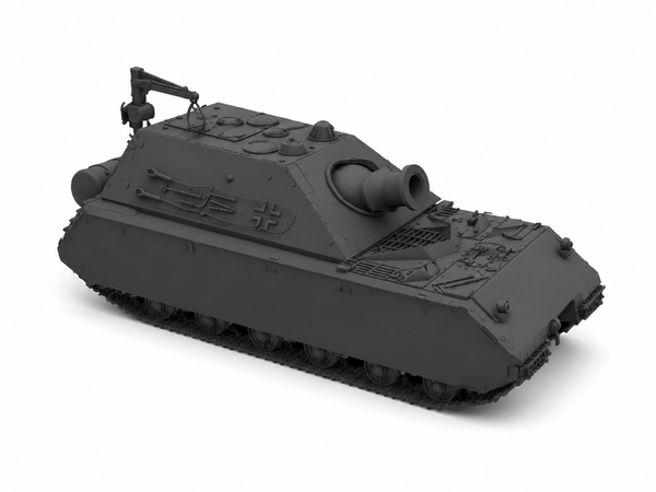 SSMODEL 1/350 Sturmmaus Ausf.B German superheavy tank resin model kit TSS3500325