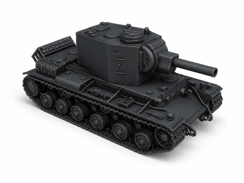 SSMODEL 1/700 Pz.Kpfw. KW II 754 (r) Tank Resin Model Kit TSS7000136