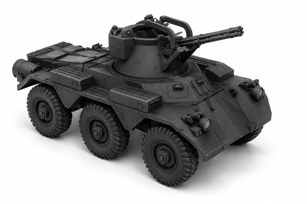 SSMODEL 1/700 Saladin VASD UK mobile AA-gun tank resin model kit TSS7000475