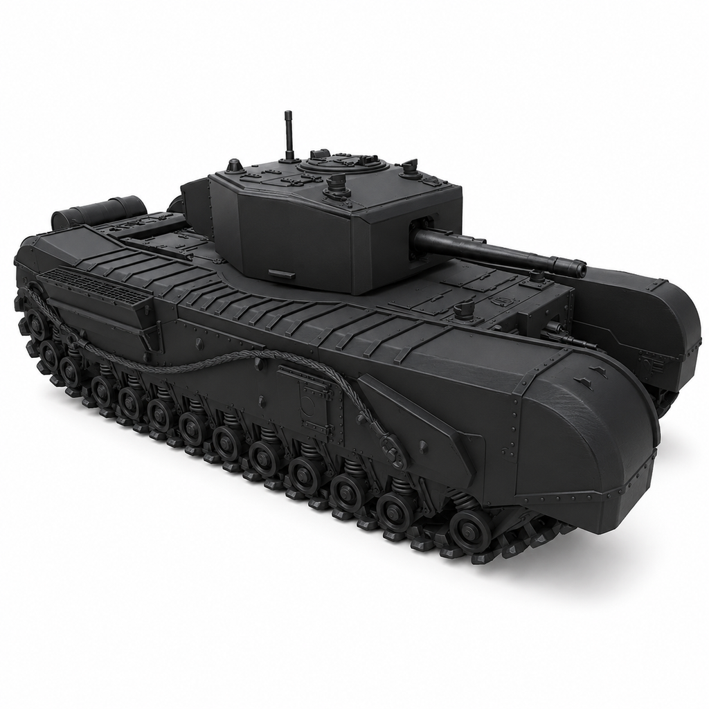 SSMODEL 1/56 Churchill MK III UK WW2 Resin MODEL KIT TSS0560796