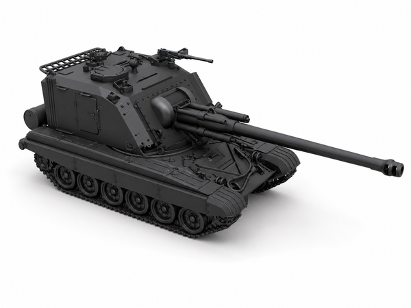 SSMODEL 1/350 T-72 GCT 155 French/Indian Tank Resin Model Kit TSS3500353