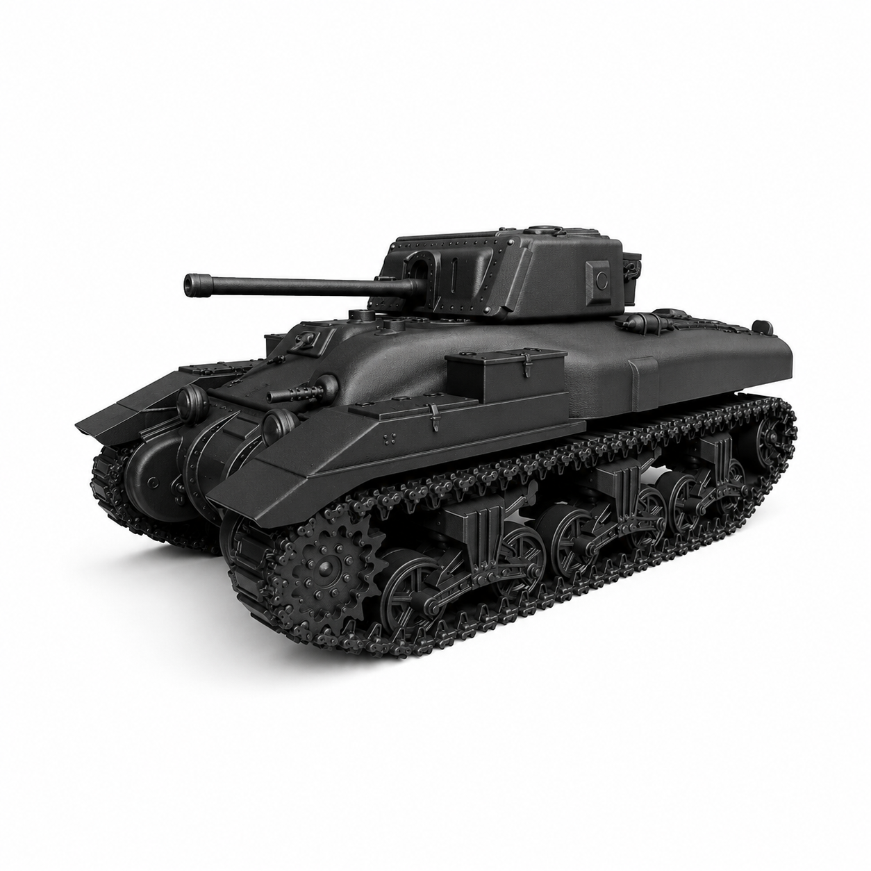 SSMODEL 1/56 Ram Mk.II late 6-pounder Canada Tank Resin Model Kit TSS0560918 — scale model kit