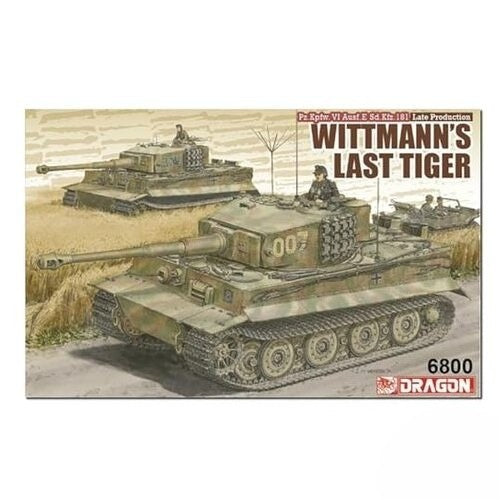 DRAGON 6800 1/35 WW2 German Tiger I Late Production Wittmann Last Tiger