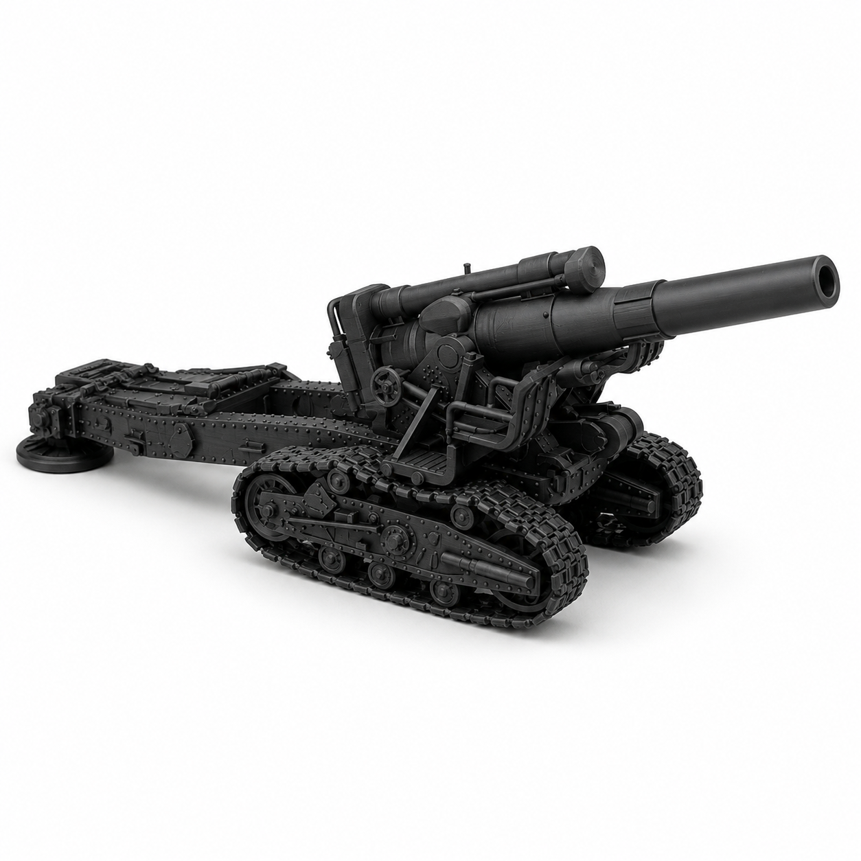 SSMODEL 1/350 280 mm mortar M1939 (Br-5) Resin Model Kit TSS3500432 — detail view 2