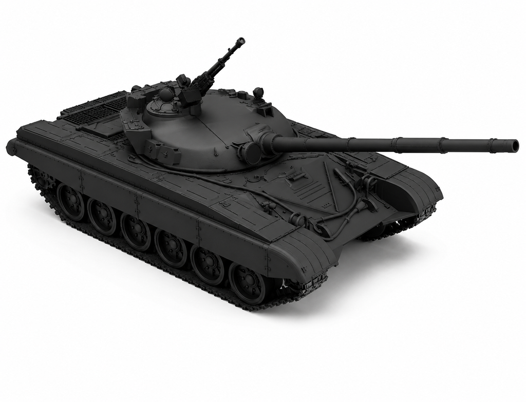 SSMODEL 1/350 T-72A from Panzer Farm Museum Tank Resin Model Kit TSS3500382