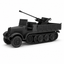 SSMODEL 1/200 Sd.Kfz.6/2 3.7cm Flak 36 Half-Track Resin Model Kit TSS2001530