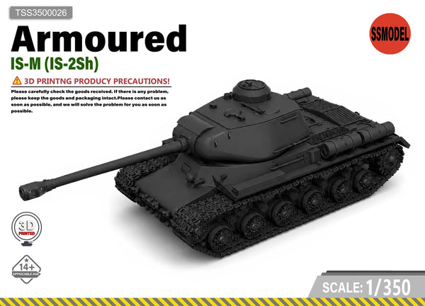SSMODEL 1/350 IS-2 Tank Resin Model Kit TSS3500026