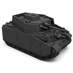 SSMODEL 1/100 40M Turan tank Resin Model Kit TSS1200195