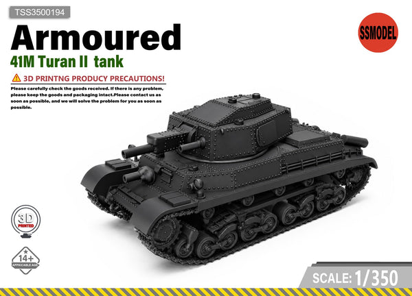SSMODEL 1/350 41M Turan II tank Resin Model Kit TSS3500194