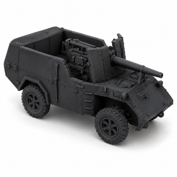 SSMODEL 1/700 Semovente Ruotato da 90/52 Breda 501 Resin Model Kit TSS7000562