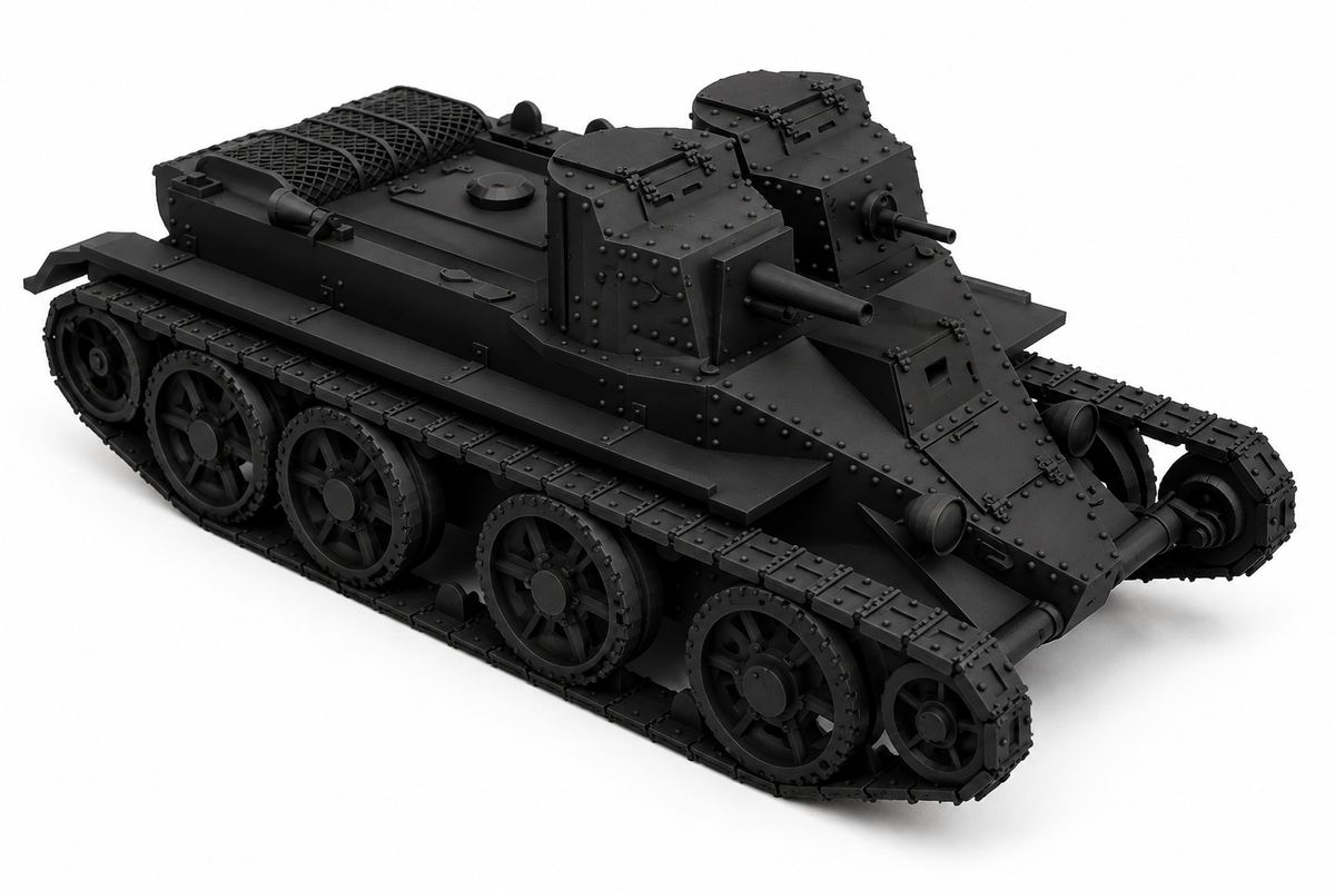 SSMODEL 1/144 BT-4 Fictional Light AFV Armored Vehicle Mini Scale Kit TSS1440577