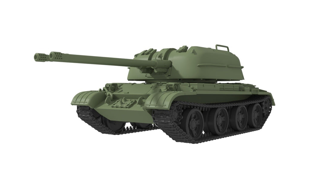 SSMODEL 1/350 ZSU-57-2 Soviet coldwar mobile AA-gun Resin Model Kit TSS3500284