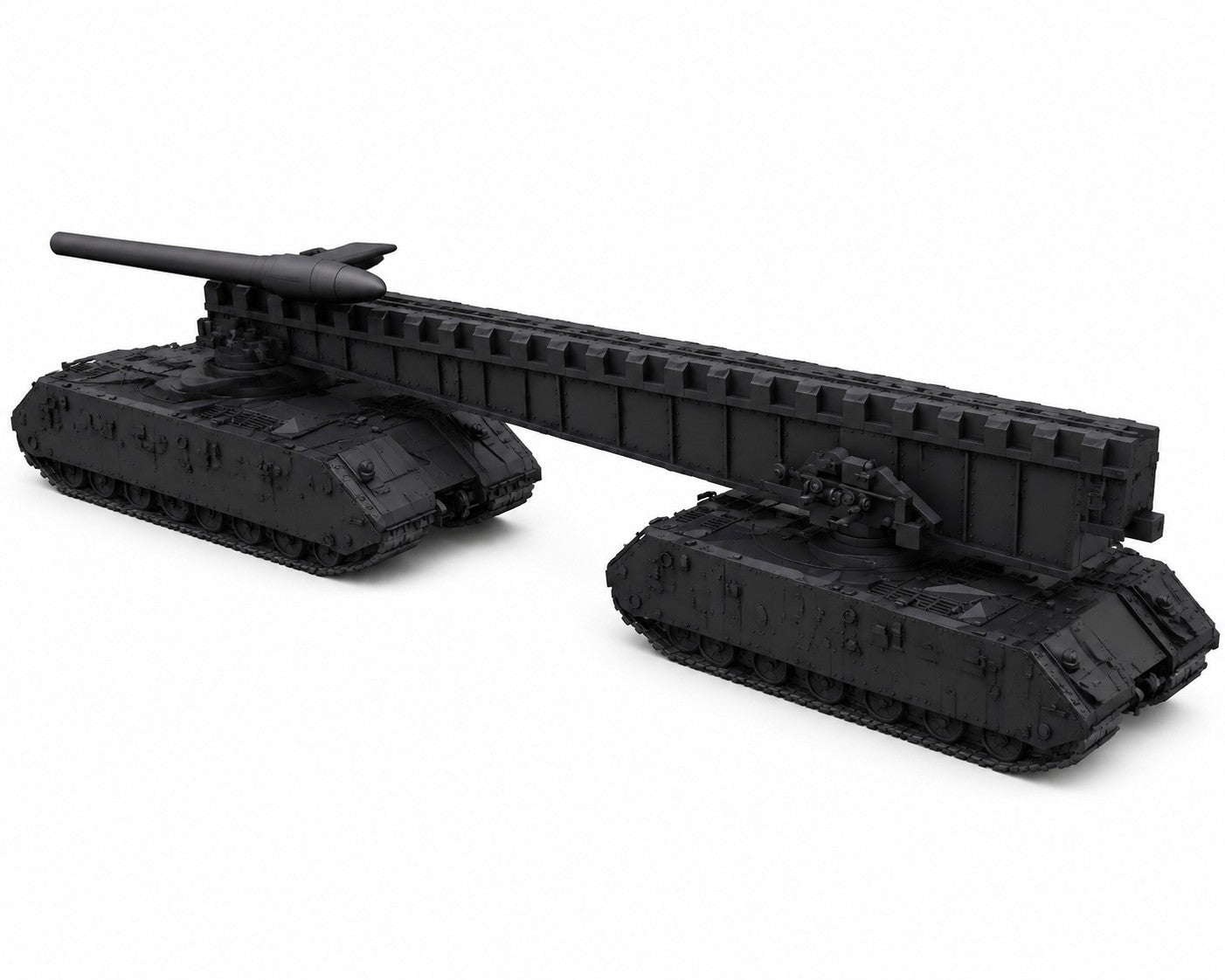 SSMODEL 1/350 V-1 auf Maus Ausf.B German missile launcher MODEL KIT TSS3500464 — detail view 2