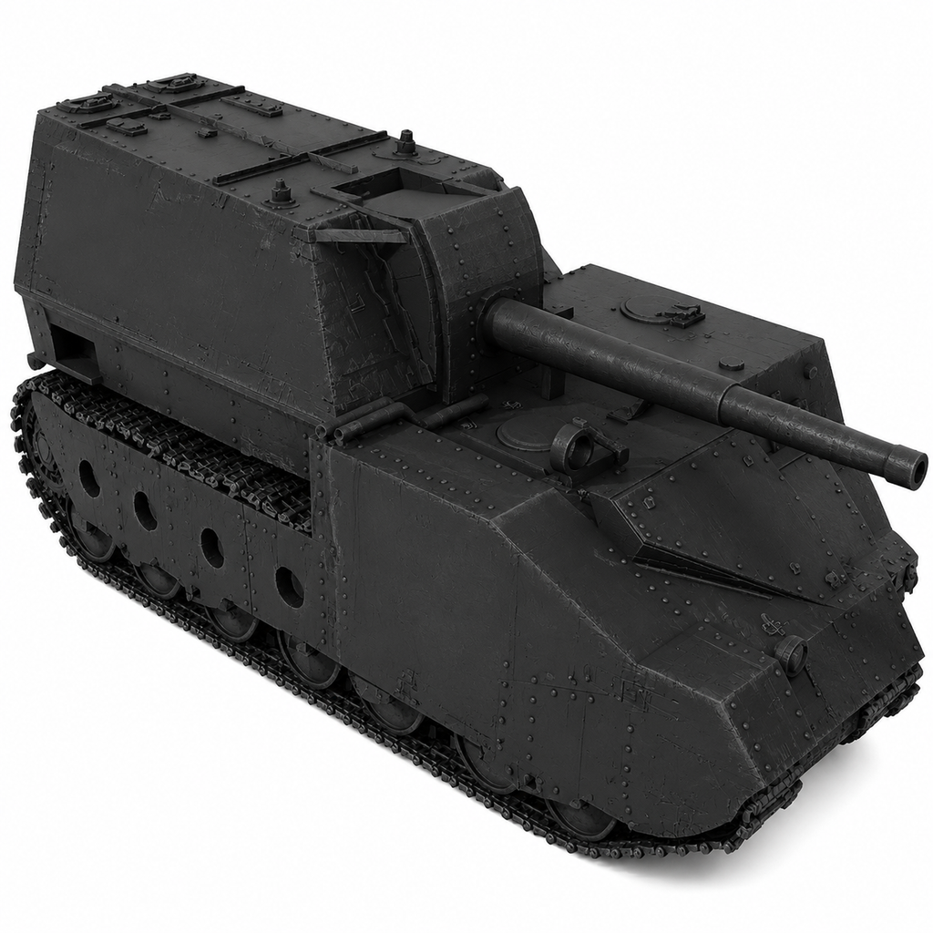 SSMODEL 1/350 SU-14-2 Tank Resin MODEL KIT TSS3500518